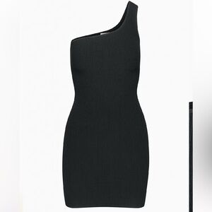 Sculpt Knit One Shoulder Dress NWT
